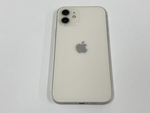 Apple iPhone 12 MGHP3J/A スマートフォン 携帯電話 64GB 6.1インチ 84% docomo SIMロック解除済 ホワイト 中古 良好 T8481447_画像1