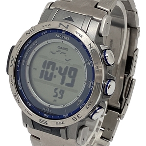 CASIO カシオ PROTREK プロトレック PRW-31YT メンズ ソーラー 腕時計 アウトドアウォッチ 中古 Y8651360の画像2