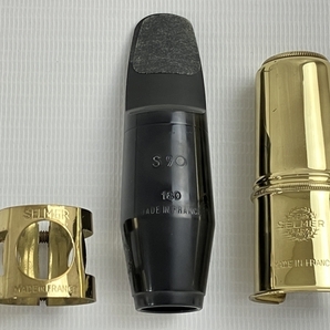 SELMER Super Action 80 SERIE II 彫刻あり アルトサックス ケースあり 管楽器 良好 中古 N8620053の画像3