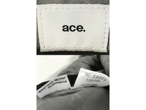 ace. ショルダー バッグ ファッション グレー系 中古 F8684901_画像10