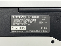 SONY HDR-CX680 デジタル HD ビデオ カメラ ハンディカム 中古 良好 N8694794_画像9