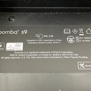 iRobot Roomba s9 ロボット掃除機 ルンバ 掃除機 家電 中古 T8653926の画像9