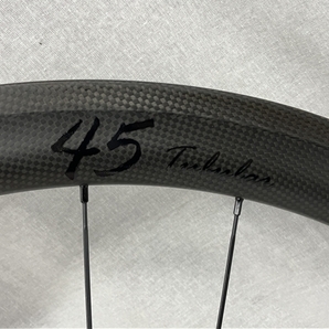 ATTAQUE 45mm UCi ATTA-T451-RD チューブラー カーボンホイール ペア アタッキ 自転車用品 中古 S8665691の画像9