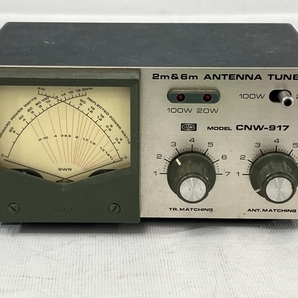 DAIWA CNW-917 ANTENNA TUNER アンテナチューナー アマチュア無線 ダイワ ジャンク N8688944の画像2