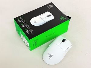 Razer DeathAdder V3 Pro White Edition RZ01-0463 ゲーミング マウス PC周辺機器 レイザー 中古 良好 K8653465