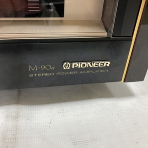 Pioneer M-90α ステレオパワーアンプ オーディオ機器 パイオニア 中古 H8673911の画像4
