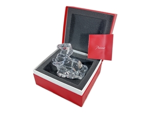 Baccarat Crystal Horse Clear バカラ 中古 美品 W8687733