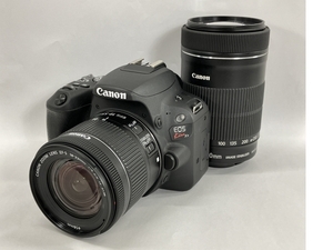 Canon EOS Kiss X9 EFS 18-55mm EFS 55-250mm ダブルズームキット 一眼レフ 中古 W8684600