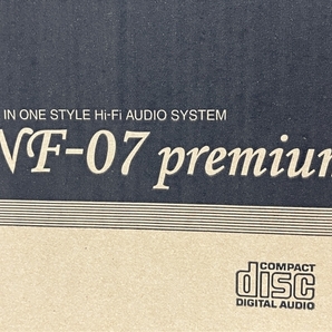 ONKYO NF-07premium Hi-FI AUDIO SYSTEM 2017年製 limited edition オーディオシステム 限定 音響機材 オンキョー 保管品 未使用 O8651909の画像2