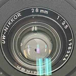 Nikon UW-NIKKOR 28mm F3.5 水中カメラ用 ニコン カメラ レンズ 中古 M8615004の画像9