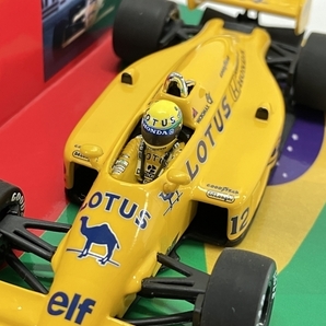 MINICHAMPS Lotus Honda 99T Ayrton Senna 1987 1/43スケール ロータス ホンダ ミニカー コレクション 中古 良好 W8670482の画像4