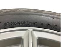 【引取限定】BRIDGESTONE BLIZZAK VRX2 195/65R15 91Q スタッドレス タイヤ4本セット 中古 直B8698158_画像4