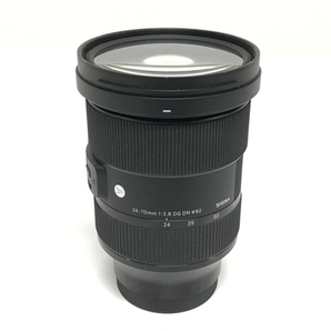 SIGMA 24-70mm 1:2.8 DG DN ソニーEマウント用 カメラ レンズ 中古 良好 F8670015の画像4