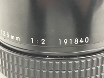 Nikon NIKKOR 135mm 1:2 単焦点 カメラ レンズ ジャンク S8693689_画像9