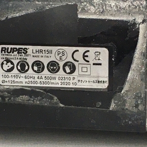 RUPES ルペス LHR15II BigFoot ダブルアクション 電動ポリッシャー 電動工具 ジャンク N8673298の画像9
