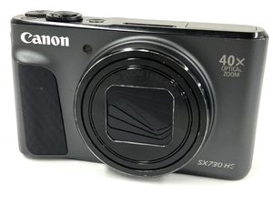Canon コンパクトデジタルカメラ PowerShot SX730 HS ブラック 光学40倍ズーム Wifi Bluetooth ジャンク T8613821
