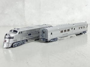 KATO 106-090 CB&Q E5A&Silver Streak Zephyr 6両セット Nscale 鉄道模型 中古 K8673565