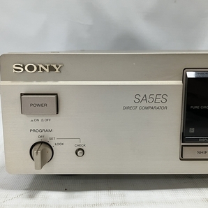 SONY ST-SA5ES FM/AM ステレオ チューナー リモコン付き ラジオ ソニー 音響機材 ジャンク H8691267の画像7