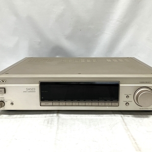 SONY ST-SA5ES FM/AM ステレオ チューナー リモコン付き ラジオ ソニー 音響機材 ジャンク H8691267の画像1
