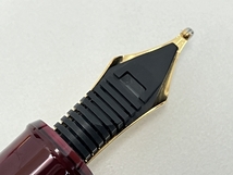 プラチナ万年筆 #3776 センチュリー 万年筆 ブルゴーニュ レッド 14K C 極太 筆記具 中古 Z8702438_画像6