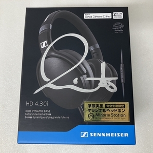 SENNHEISER × 茅原実里 完全受注生産 オリジナルヘッドホン Minorin Station HD 4.30i 音響機材 オーディオ 中古 美品 S8698708の画像2