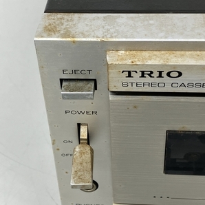 TRIO トリオ KX-1000 ステレオ カセットデッキ 音響機器 ジャンク K8692589の画像3