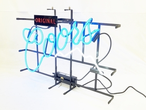 [ operation guarantee ]pe knee Japan ka-z color neon neon tube used beautiful goods W8676945