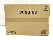 【動作保証】 TWINBIRD VB-BB161 16V型 浴室テレビ ホワイト ツインバード 未使用 未開封 T8690704_画像2