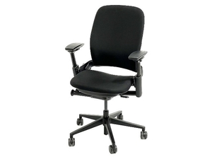 【動作保証】steelcase スチールケース LEAP-10100 2014年製 オフィス チェア 中古 良好 楽 T8652523