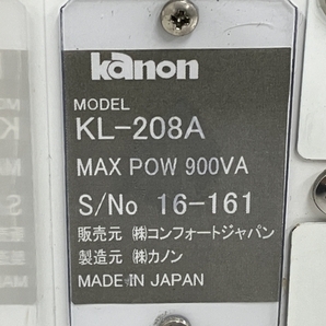 Kanon KL-208A ルネッサンスGT 業務用 高速 脱毛器 中古 ジャンク O8707683の画像4