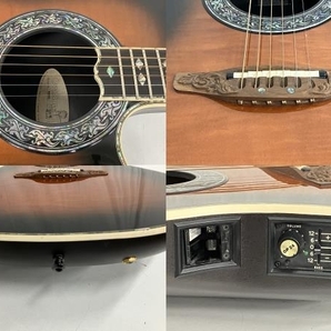 【希少】【動作保証】Ovation N869S アコースティックギター スーパーシャロー エレアコ オベーション USA製 中古 S8676663の画像5