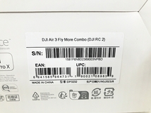 【動作保証】DJI AIR 3 Fly More Combo RC2 空撮ドローン カメラ搭載 コンパクト 折りたたみ式 ディージェイアイ 保管品 未使用 W8707279_画像8