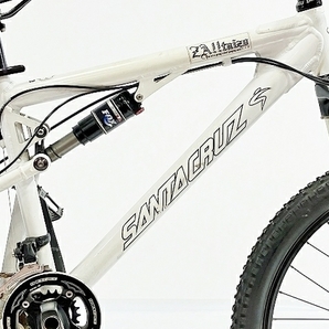 【引取限定】【動作保証】 SANTA CRUZ Blur 4X 26インチ 外装2×9段 ディスクブレーキ フルサス MTB ホワイト 中古 直 T8687042の画像2