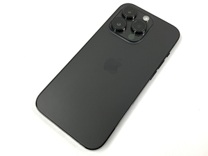 【動作保証】Apple iPhone 14 Pro MPXU3J/A スマートフォン 128GB ブラック SIM フリー 訳有 T8604288