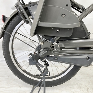 【引取限定】【動作保証】BRIDGESTONE BP0C40 bikke POLARe 電動アシスト自転車 チャイルドシート レインカバー セット 中古 直 W8667171の画像7