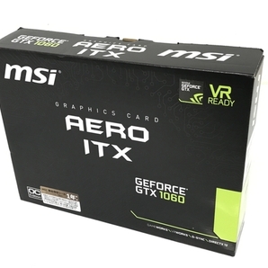 【動作保証】Geforce GTX 1060 AERO ITX 3G OC グラフィックボード パソコンパーツ 中古 F8704649の画像2