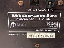 【動作保証】Marantz PM-90 ステレオ プリメインアンプ 音響機材 オーディオ マランツ 中古 F8639164_画像10