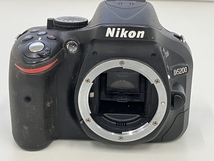 【動作保証】Nikon ニコン D5200 ボディ デジタル 一眼レフ カメラ AF-S DX NIKKOR 18-55mm 1:3.5-5.6G VR レンズキット ジャンク K8707885_画像3