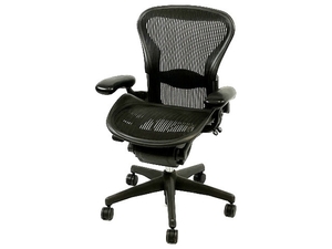 【動作保証】 Herman Miller ハーマンミラー Aeron Chair アーロンチェア オフィスチェア ゲーミングチェア 家具 椅子 中古 楽 T8705997