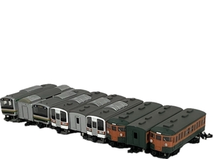 BANDAI Bトレインショーティー 1ブック分 鉄道模型 Nゲージ ケース付 おまとめセット 中古 S8698974