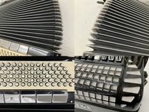 excelsior エキセルシャー Model 960 ピアノ式 鍵盤41 ベース120 ダブル・チャンバー装置付 アコーディオン ジャンク W8704755_画像5