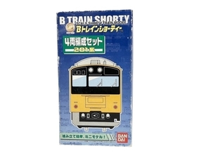 BANDAI Bトレインショーティー 4両編成セット 201系 組み立てキット 鉄道模型 バンダイ 中古 美品 W8663680