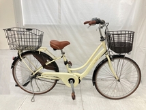 【動作保証】ASAHI アサヒ ASAENF-K1 ENERSYS Feel 電動アシスト自転車 26インチ 中古 楽 K8650737_画像1