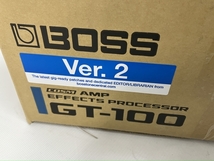 【動作保証】 BOSS ボス GT-100 Ver.2 マルチエフェクター 音響機材 未使用S8655759_画像4