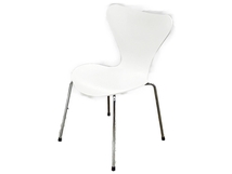 Fritz Hansen 103 ダイニングチェア HVID WHITE WEISS BLANC BIANCO ホワイト フリッツハンセン 中古 O8674790_画像1