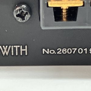 BEWITH P-100 モノラルパワーアンプ 75W ビーウィズ オーディオ 音響機材 中古 C8684536の画像10