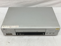 LG GV-HIA6 ビデオカセットレコーダー VHSデッキ 2008年製 リモコン付き レトロ 家電 ジャンク C8662258_画像3