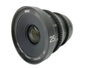 【動作保証】Meike 25mm T2.2 単焦点 シネマレンズ マイクロフォーサーズマウント カメラ 中古 M8633406