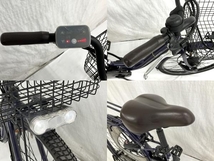【引取限定】 エンドウ商事 MERLETTO X-MEE608 メルレットe 電動アシスト自転車 中古 直Z8391189_画像10
