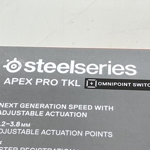 【動作保証】steelseries KB18 APEX PRO TKL 2023 ゲーミングキーボード 日本語配列 PC周辺機器 家電 中古 K7731534の画像6